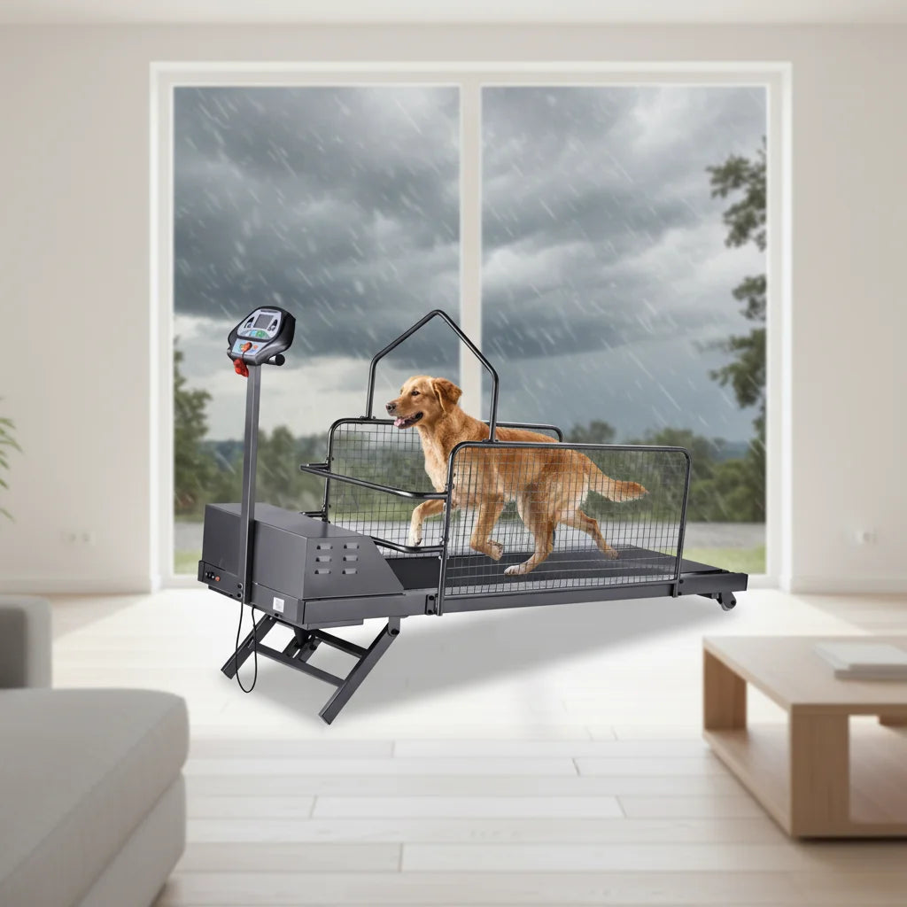 Pet Electric Treadmill for Dog Animal Sport Training Equipment Walking Running Machine Adjustable Incline