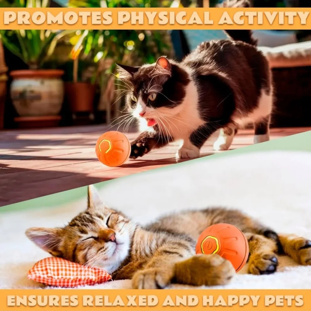 Pet Toys Gravity Electric Amusement Pet Ball Smart Bouncing Ball For Dogs and Cats